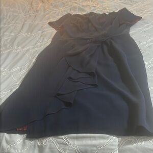 Elegant Navy Blue Dress